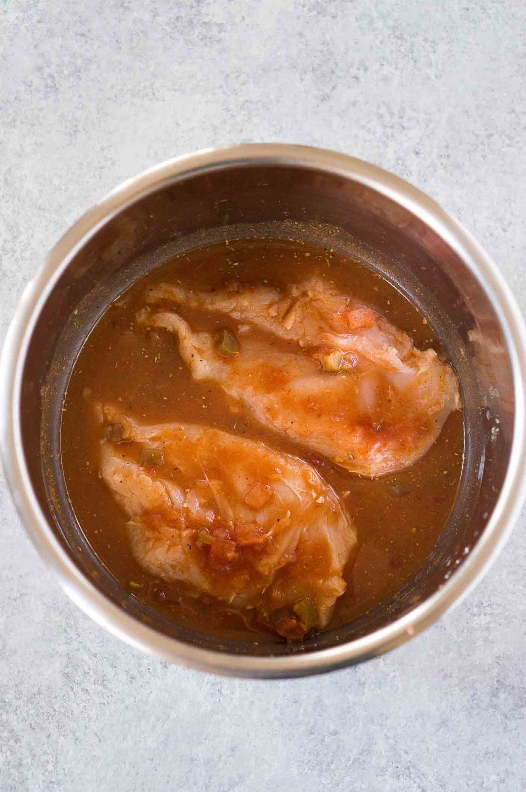 chicken breast with salsa and taco seasoning