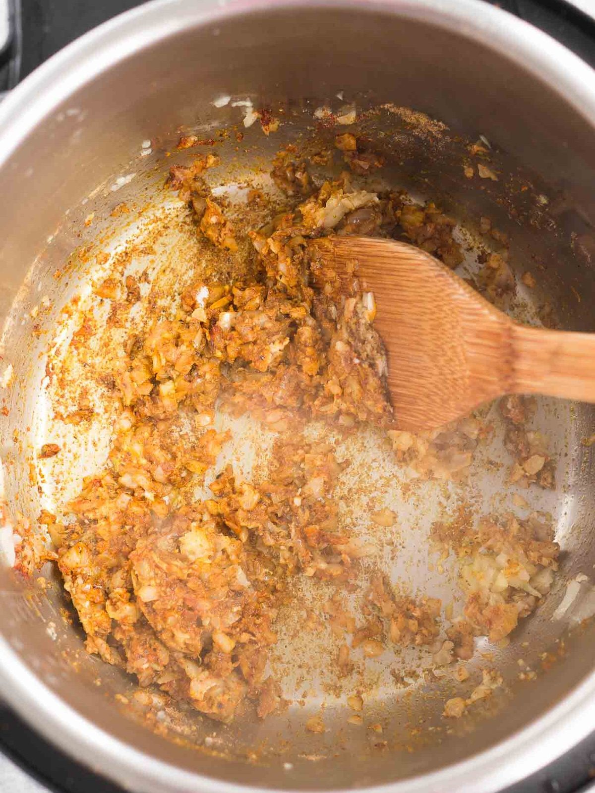 sauteing aromatics
