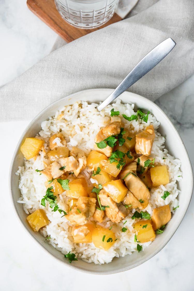 hawaiian chicken recipe - easy dinner