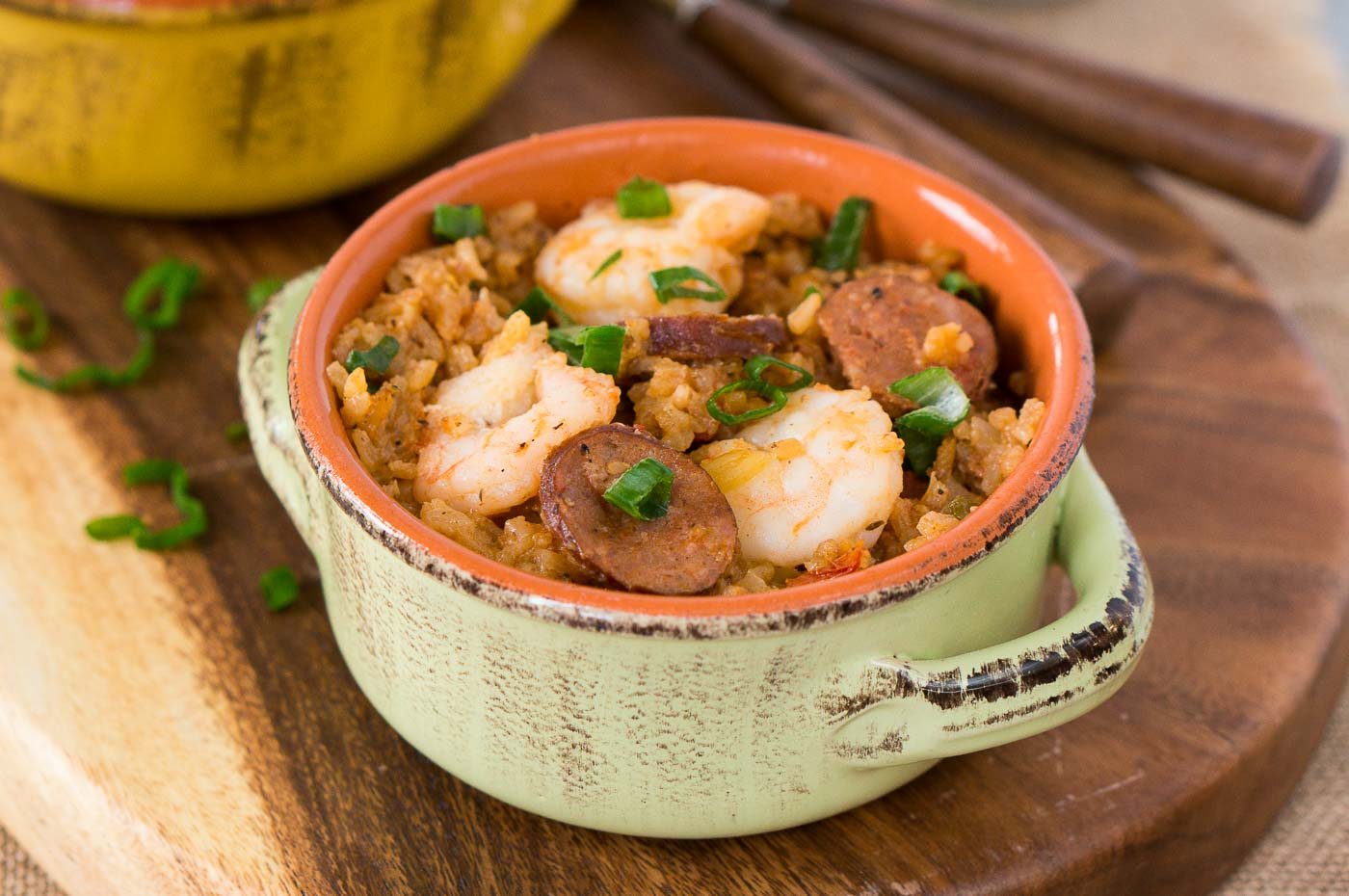 easy jambalaya recipe made in the pressure cooker