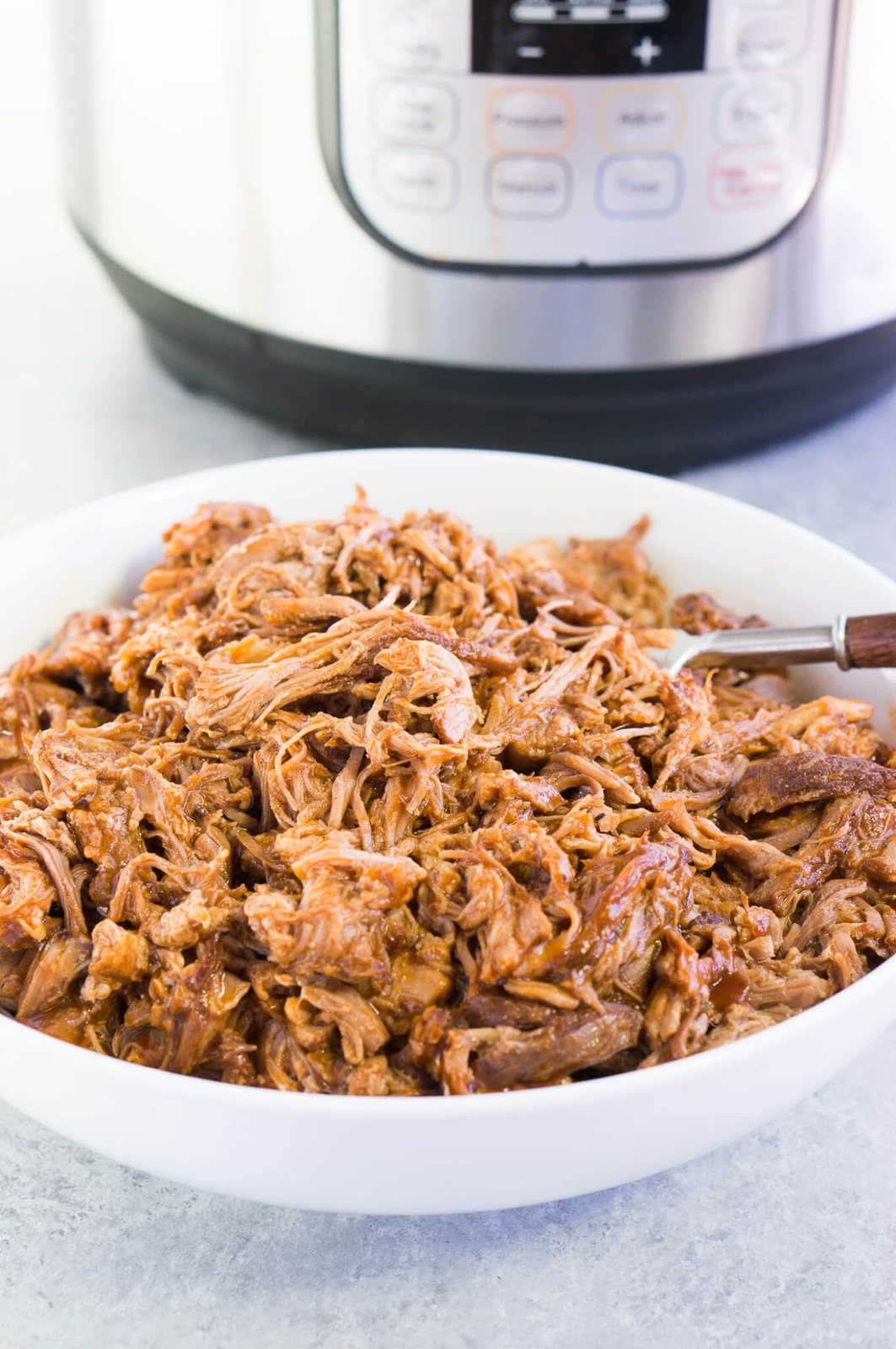 homemade pressure cooker pulled pork