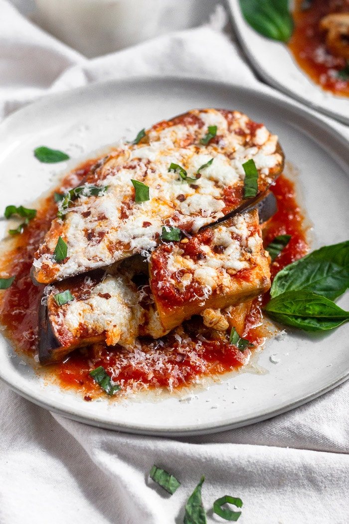 Instant Pot eggplant Parmesan