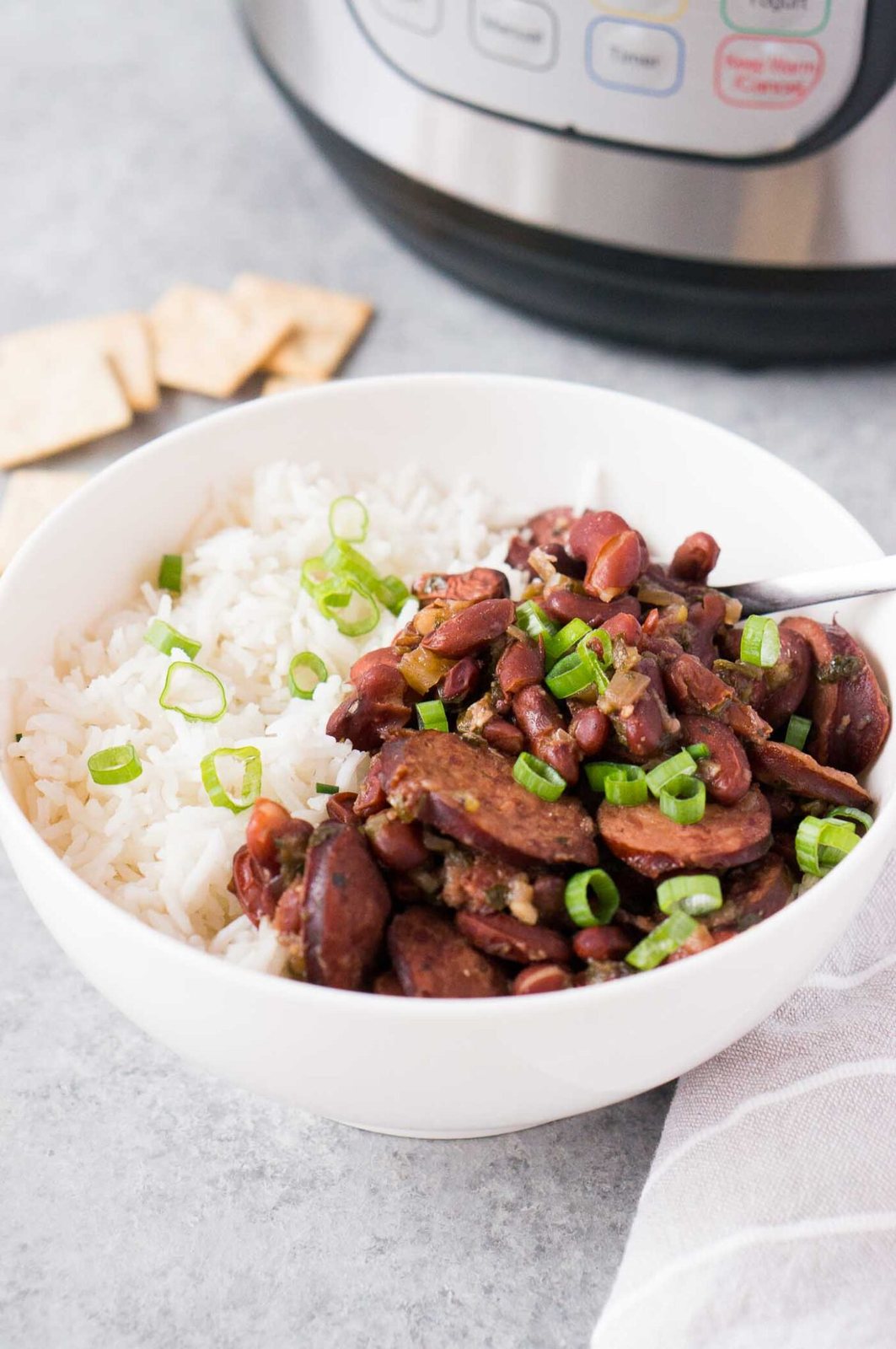 Instant Pot Red Beans and Rice
