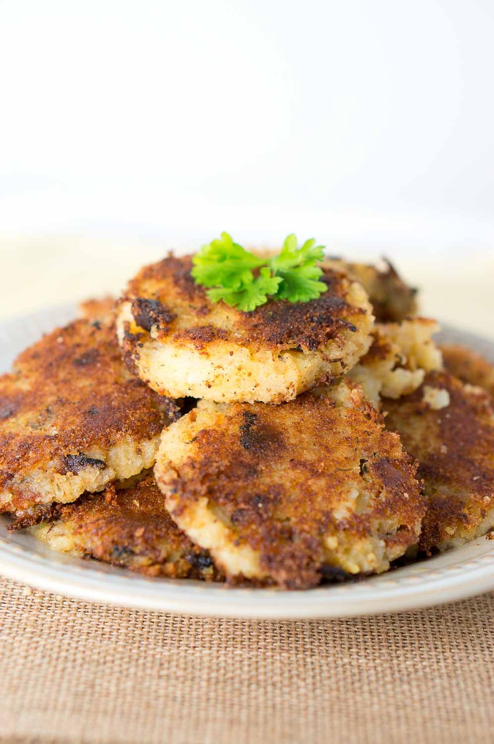 Leftover Mashed Potato & Bacon Patties