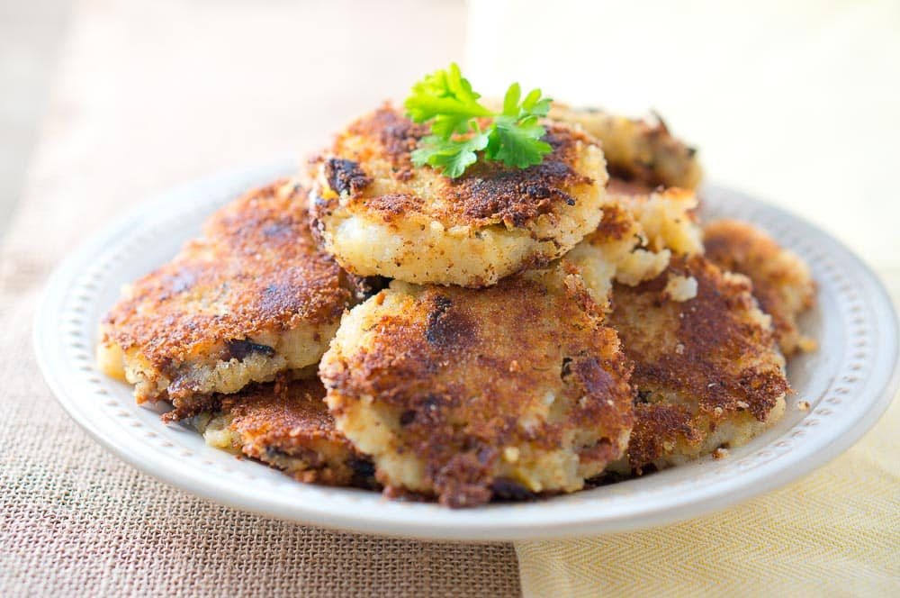 Leftover Mashed Potato & Bacon Patties