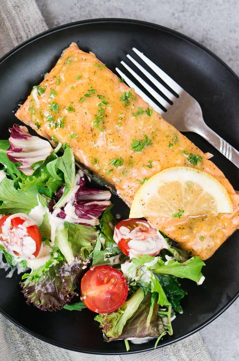 Maple Mustard Salmon