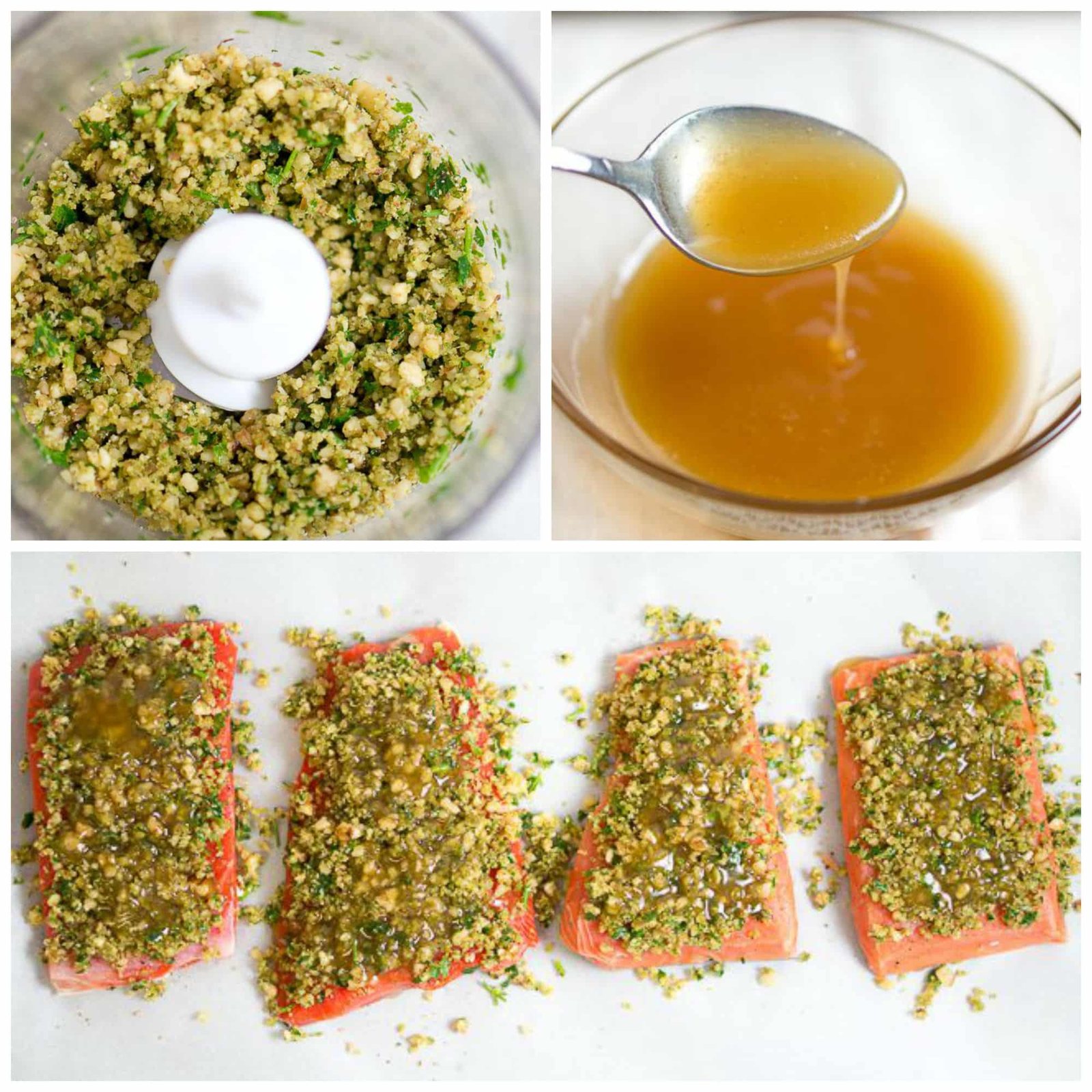 Maple Walnut Crusted Salmon