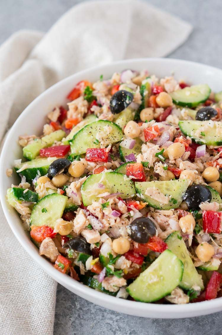 Mediterranean Tuna Salad