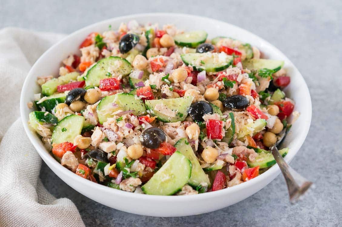 mediterranean tuna salad recipe