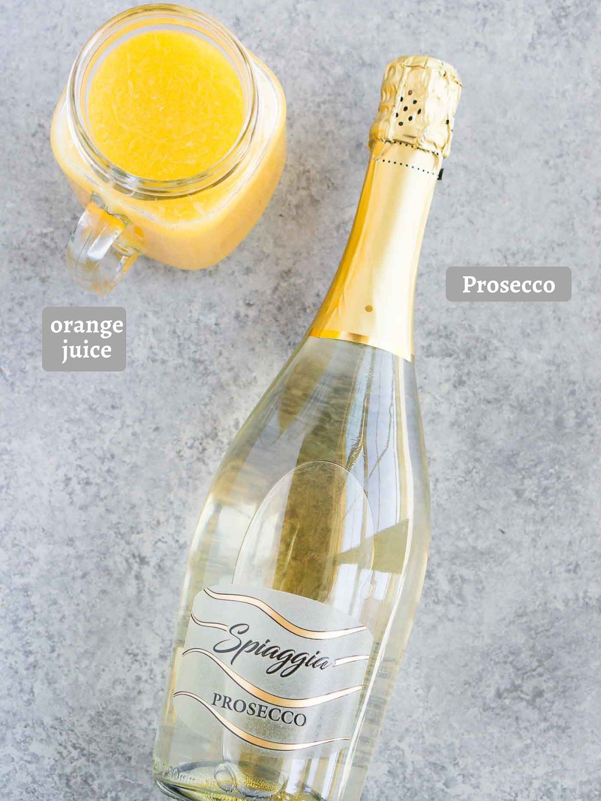 what ingredients do you need for Mimosa
