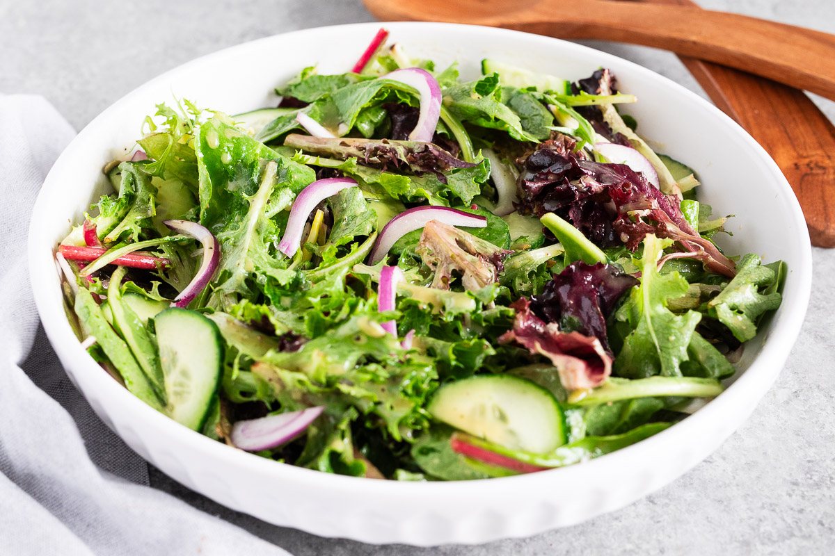 mixed green chopped salad