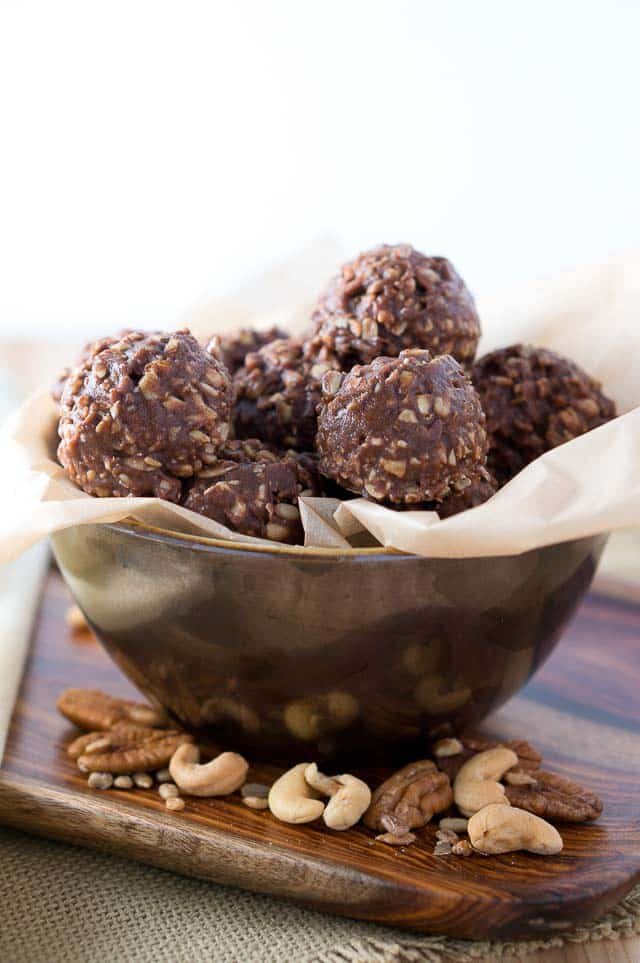 No Bake Chocolate Bites