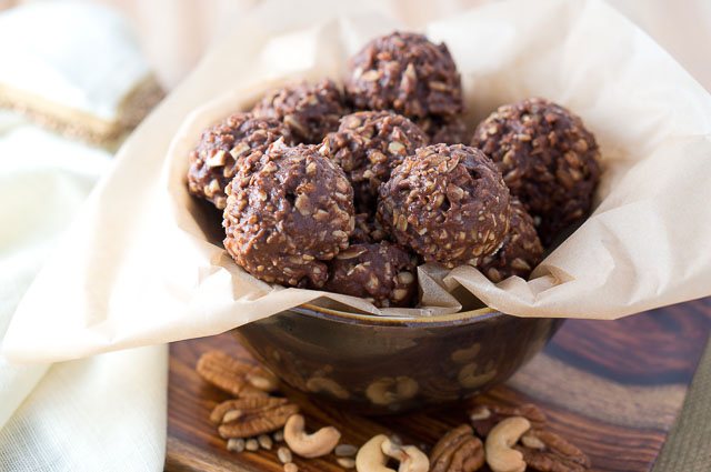 No Bake Chocolate Bites