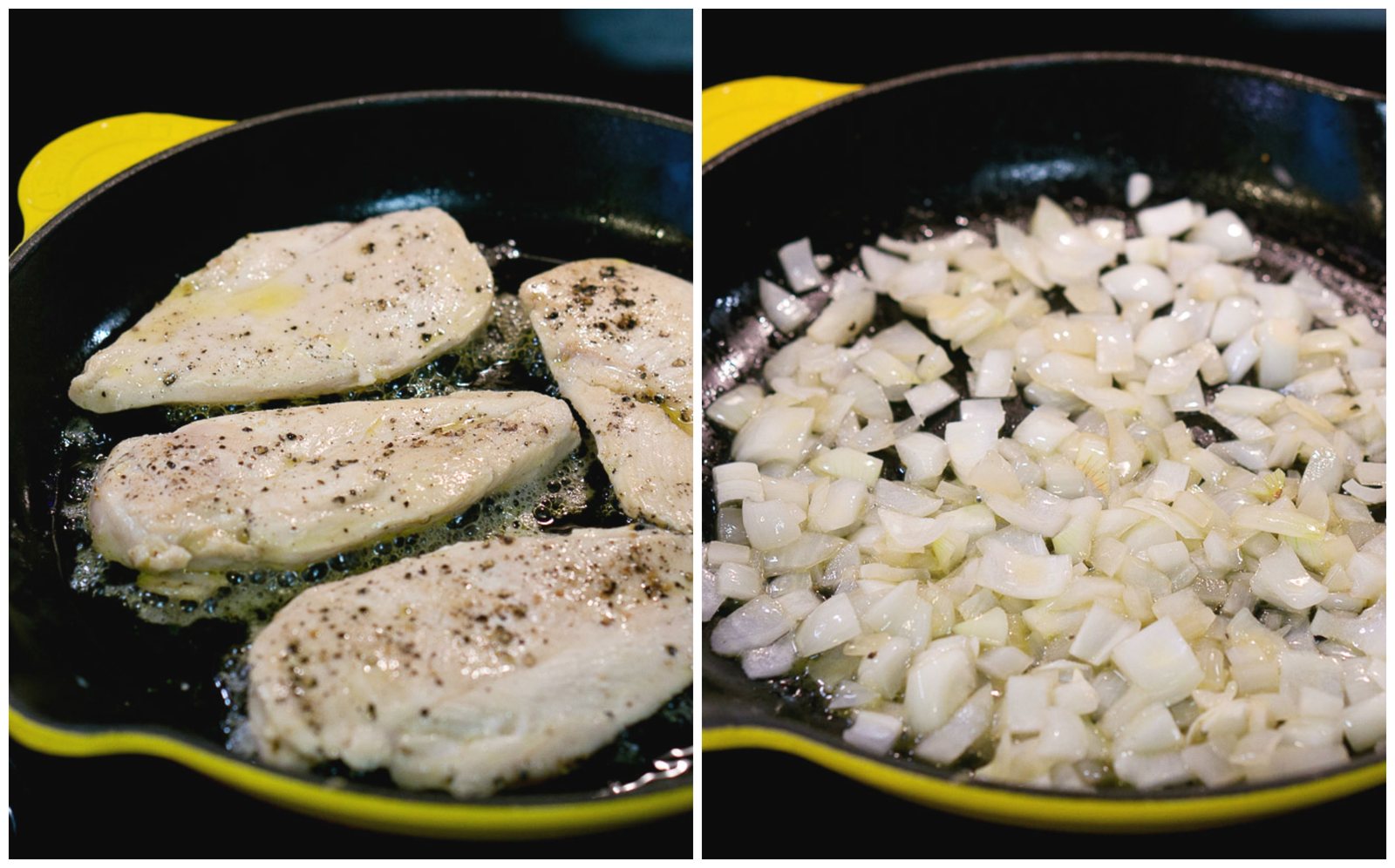 One Skillet Chicken Puttanesca