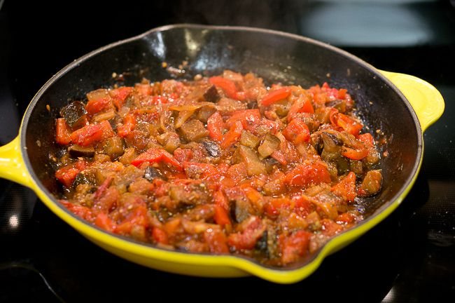 One Skillet Tilapia Caponata