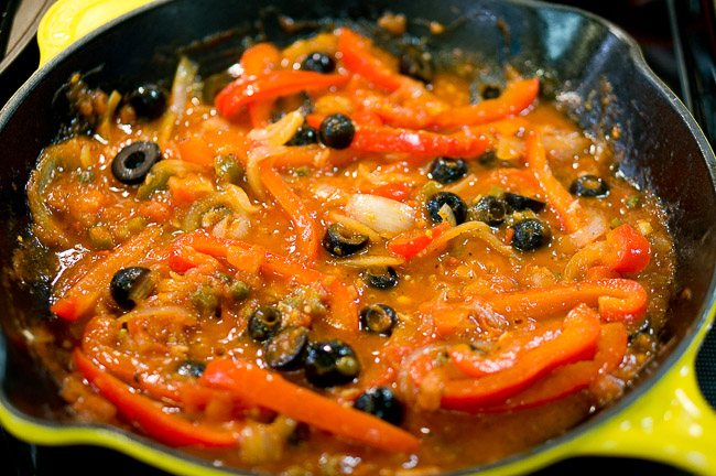 One Skillet Tilapia Veracruz | uhuvu.com