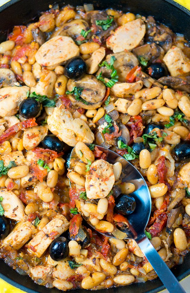 One Skillet Tuscan Chicken