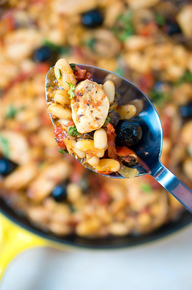 One Skillet Tuscan Chicken