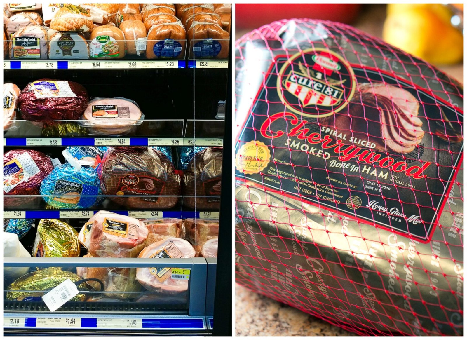Orange Dijon Glazed Ham - Succulent spiral ham is brushed with a sweet and tangy orange dijon glaze, then roasted until perfection, creating a delicious caramelized outer layer.