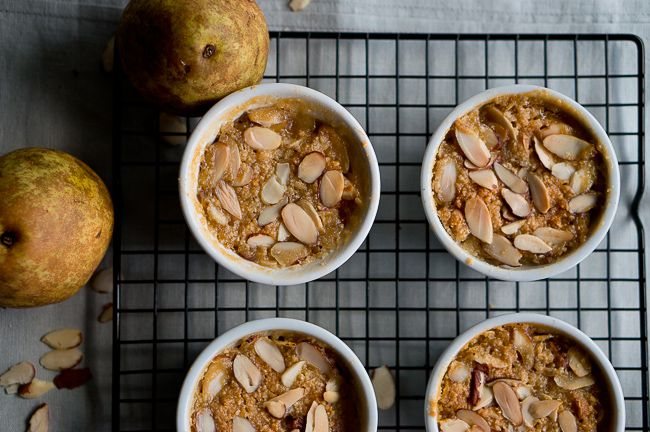 Paleo Pear and Almond Crisp-2