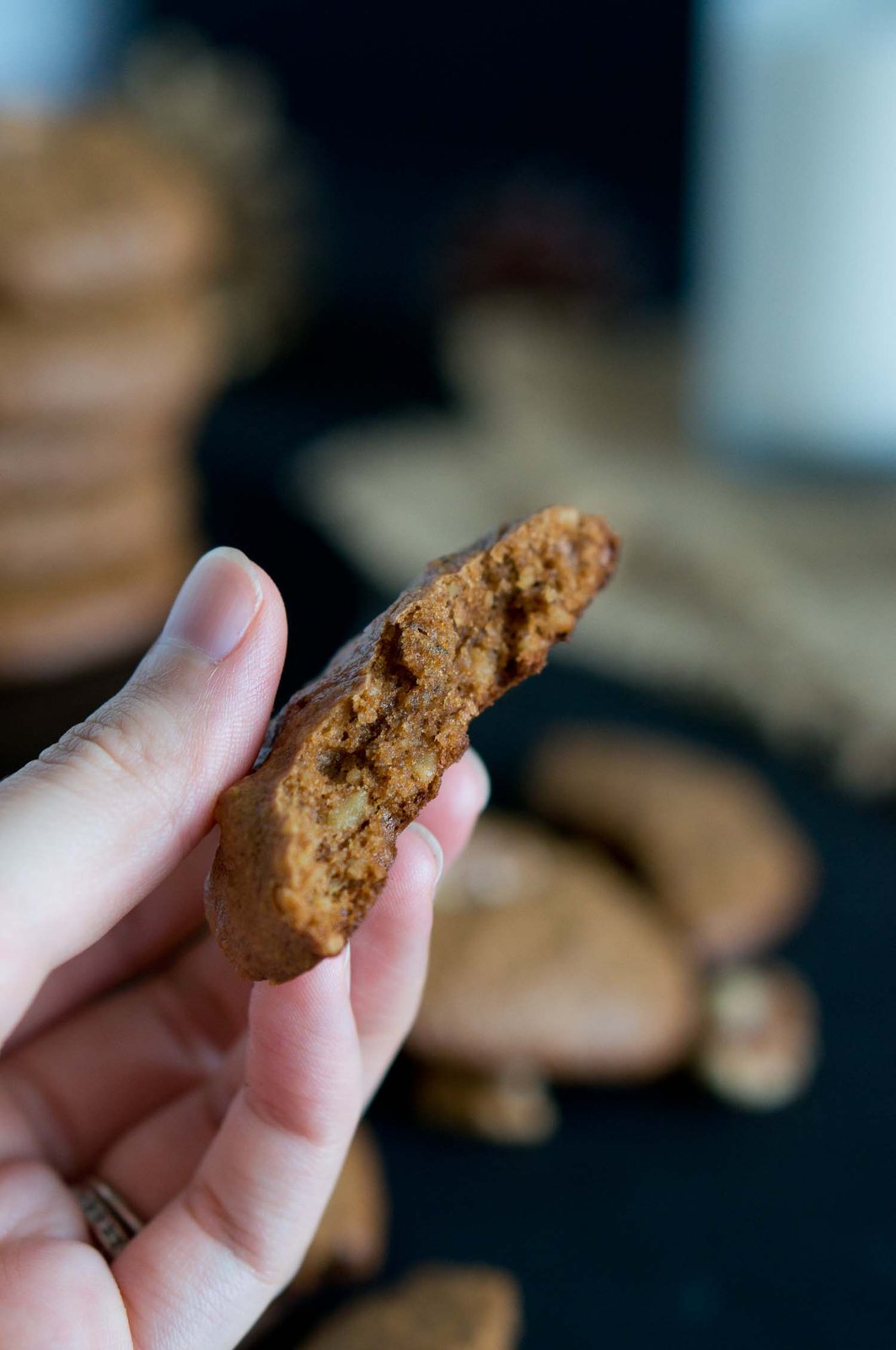 gluten free walnut cookies