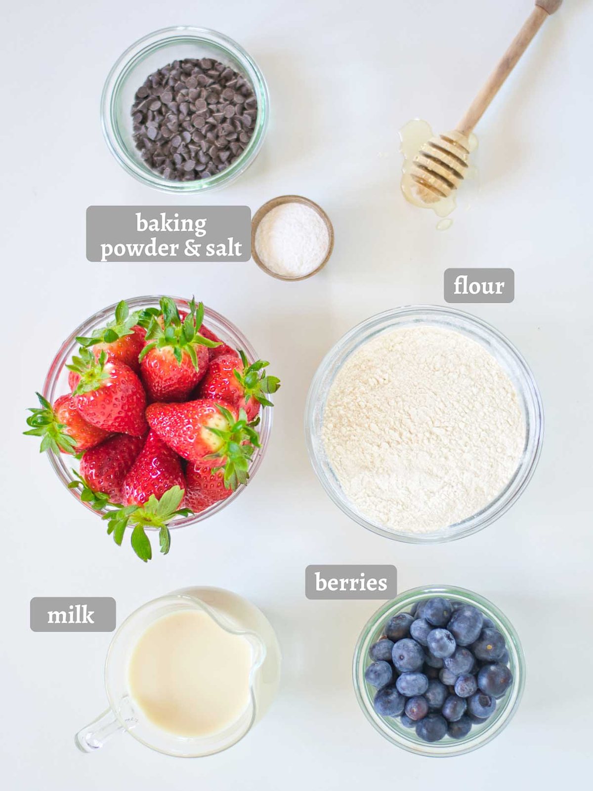 ingredients for pancake cereal