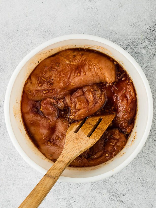 marinating chicken