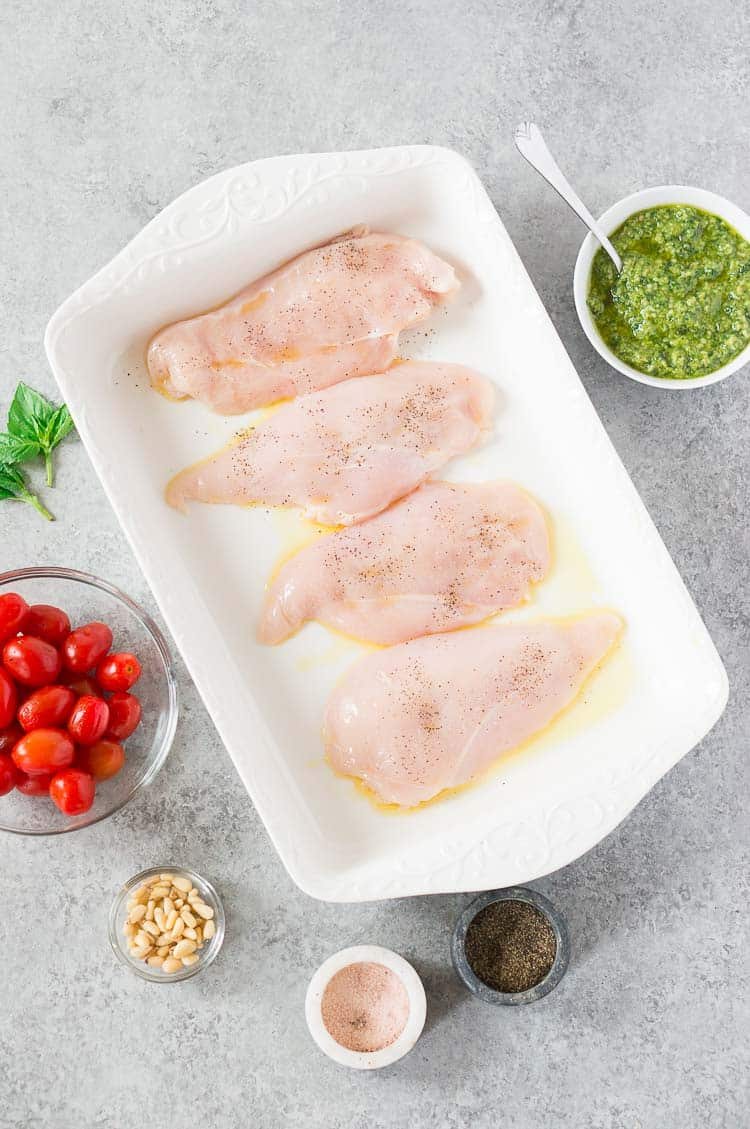 pesto chicken ingredients