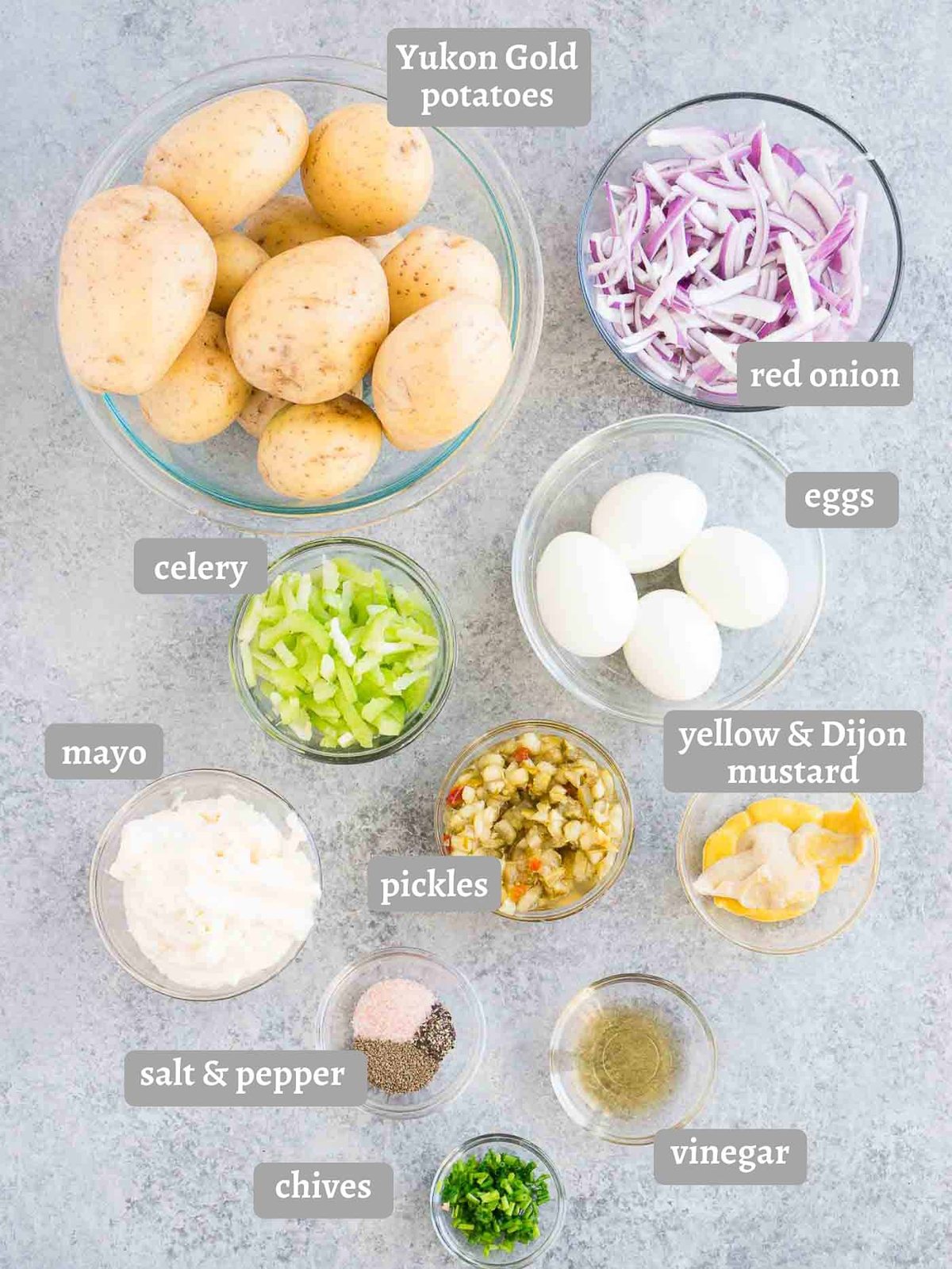 potato salad ingredients