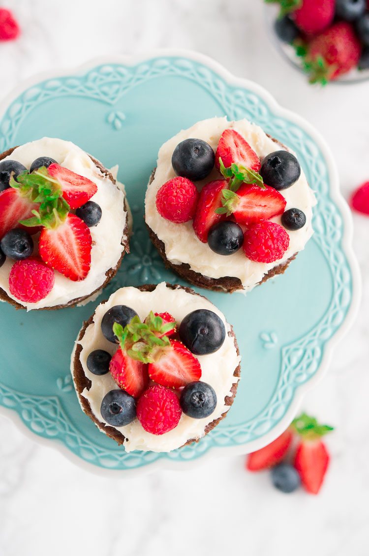 Patriotic 4th of July dessert