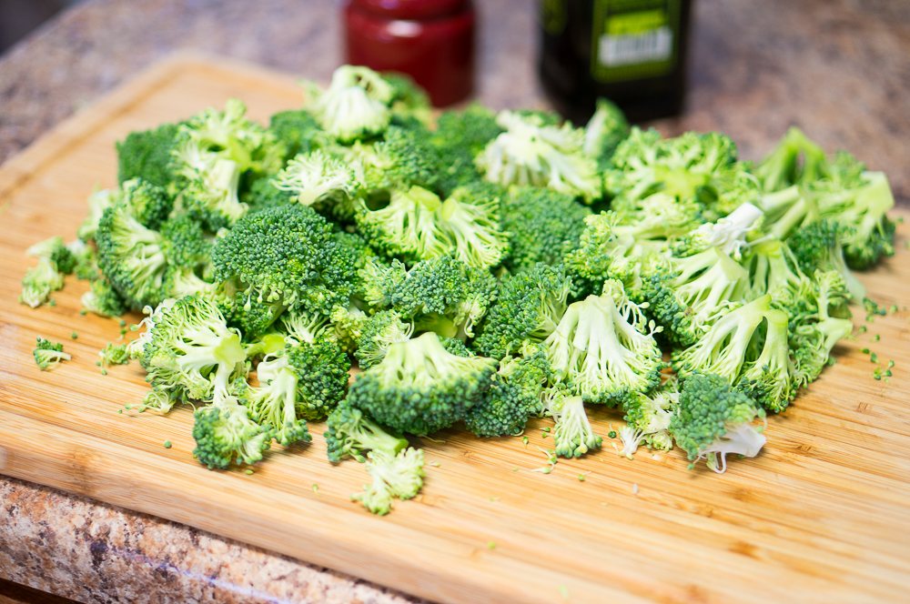 Roasted Broccoli with Bacon