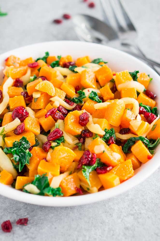 Roasted Butternut Squash and Apples