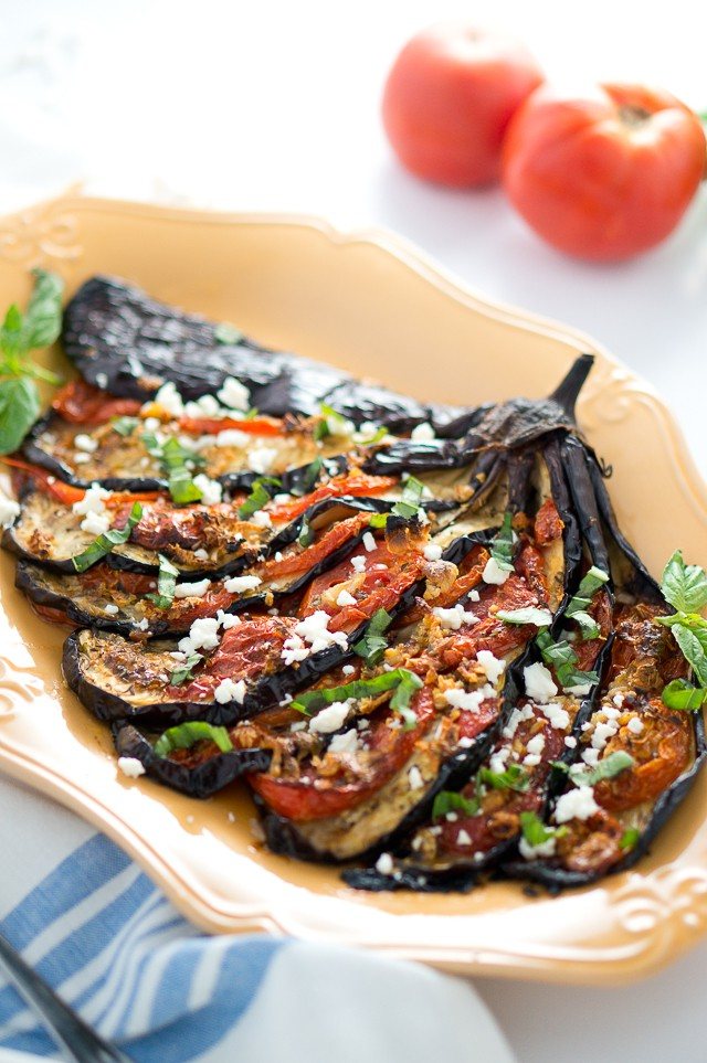 Roasted Eggplant Fan
