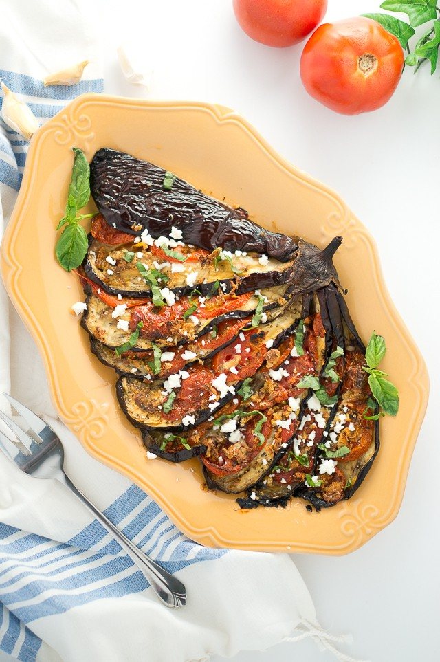 Roasted Eggplant Fan