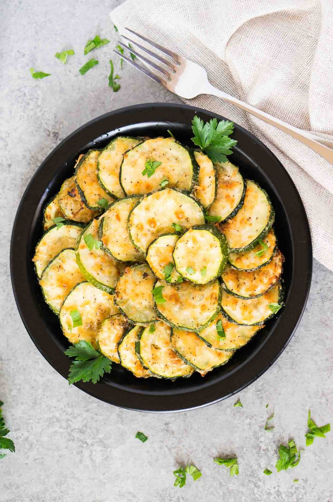 Roasted Zucchini Slices
