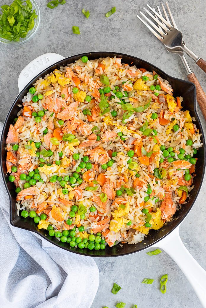 Salmon Fried Rice