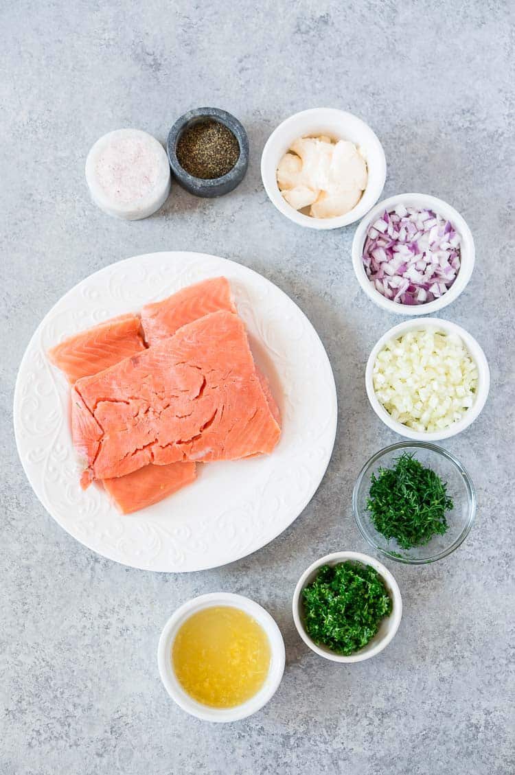 salmon salad ingredients