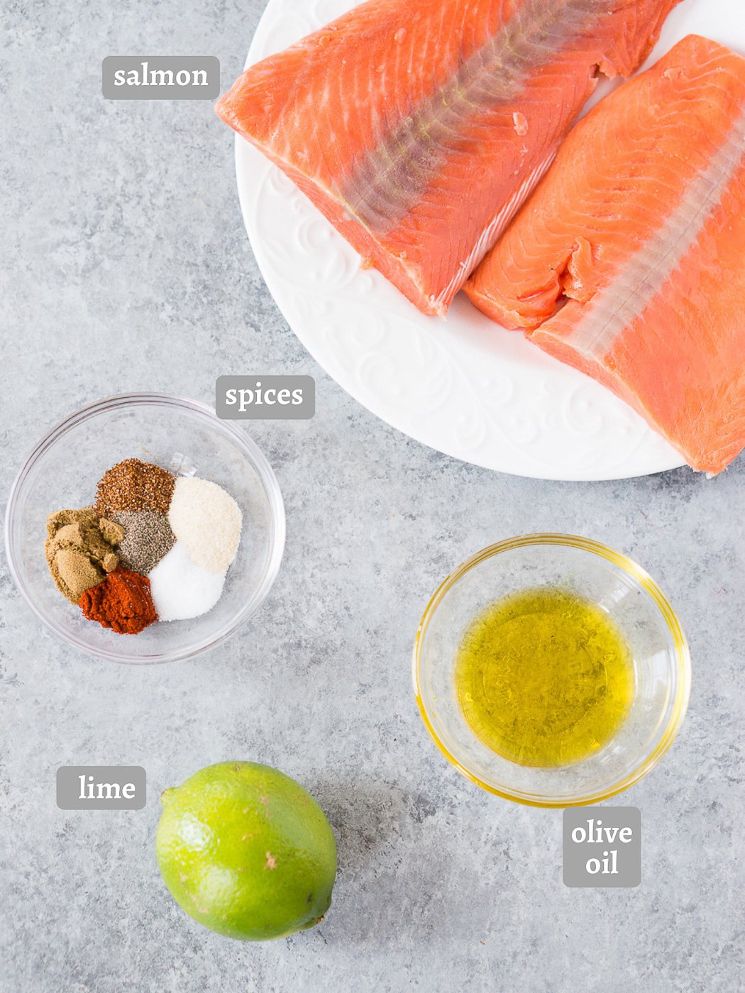 salmon taco ingredients