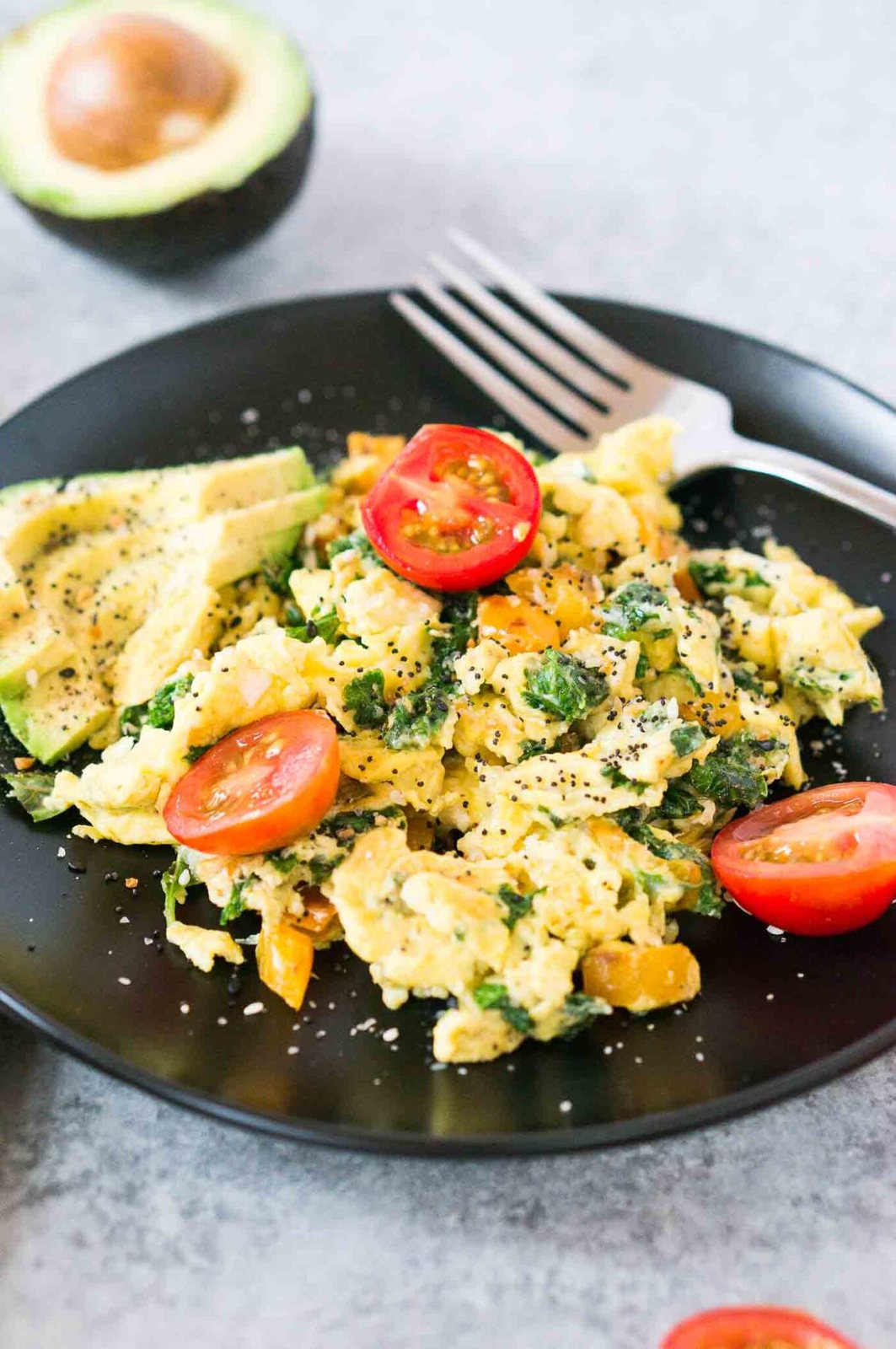 Scrambled Eggs with Veggies