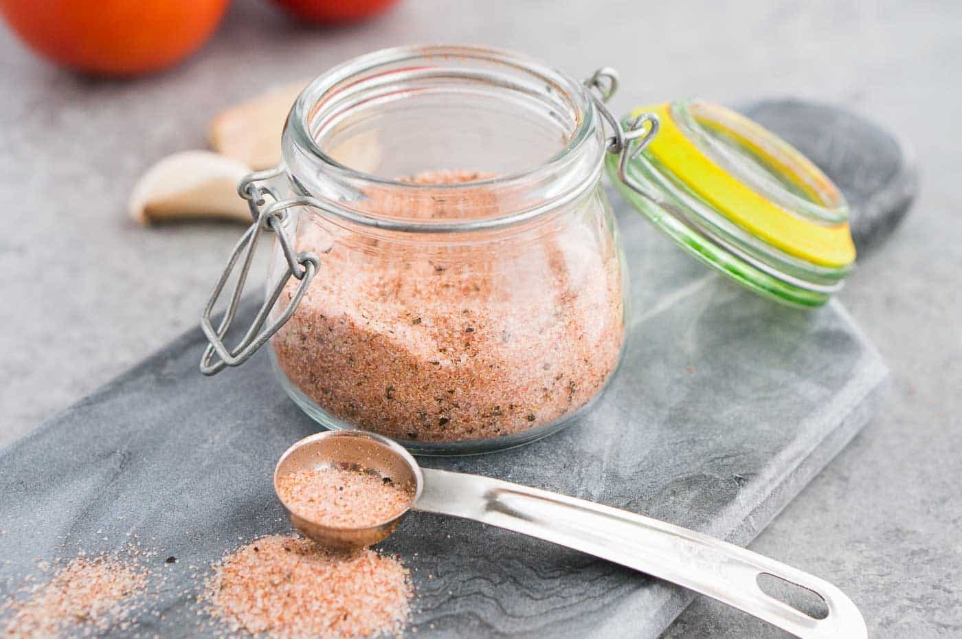 all purpose seasoning salt in a jar