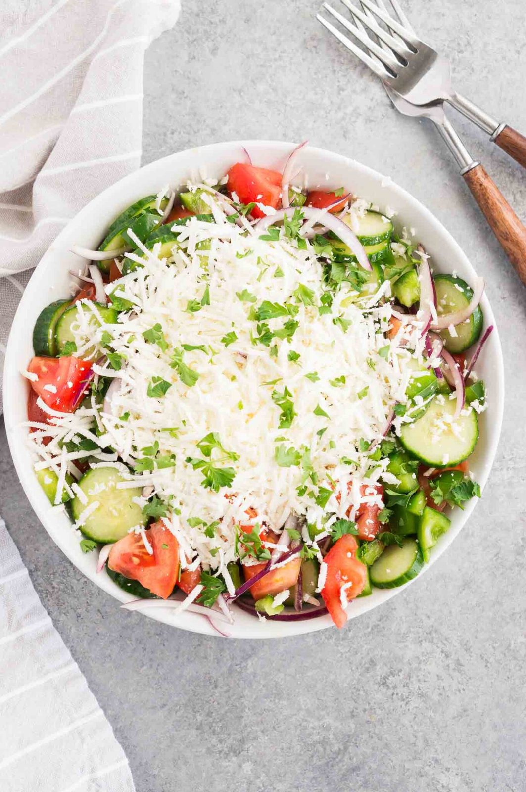Authentic Shopska Salad (Bulgarian Salad)