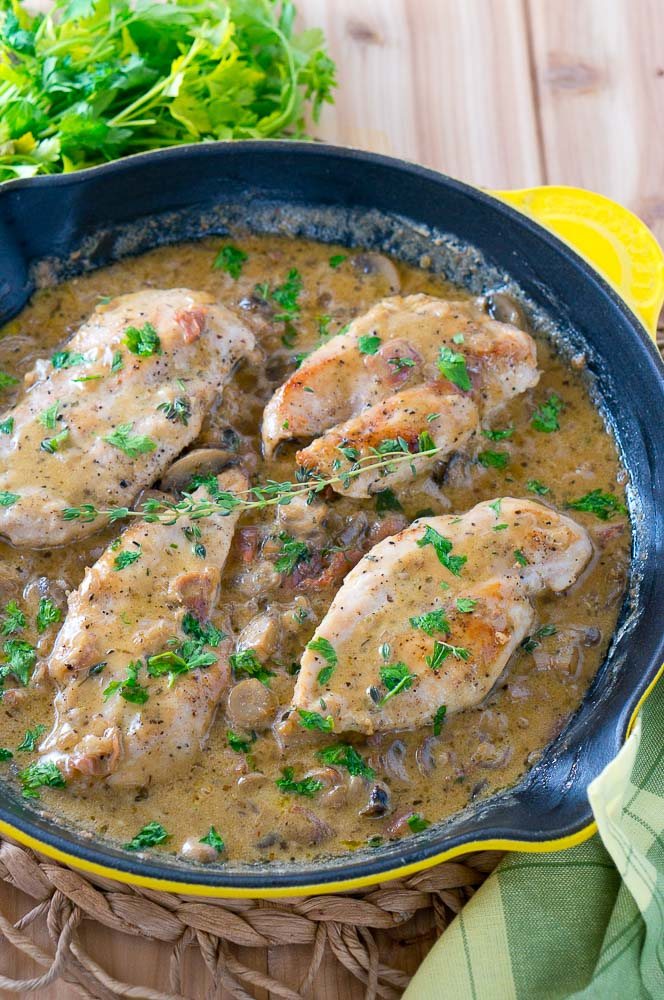 Easy Creamy Chicken Marsala