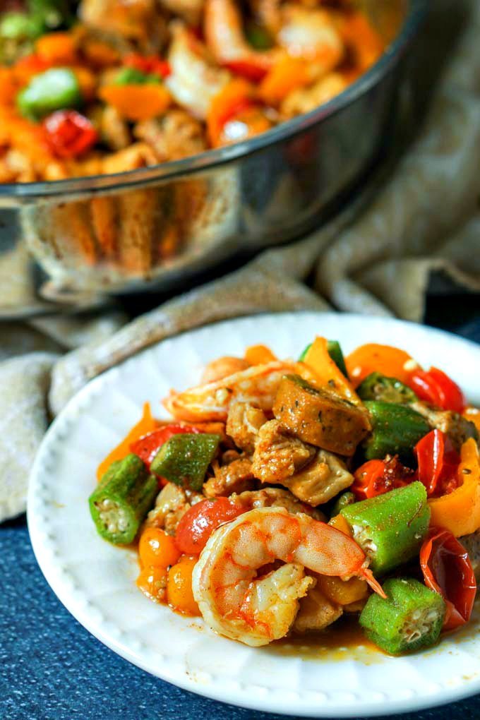 Cajun Stir Fry Skillet recipe