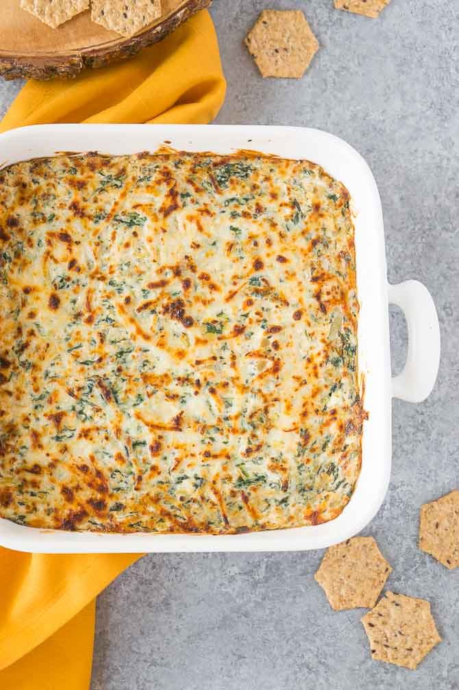 baked spinach artichoke dip