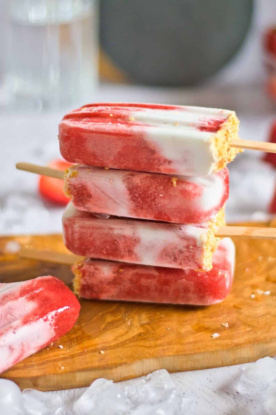 stacked fruit popsicles