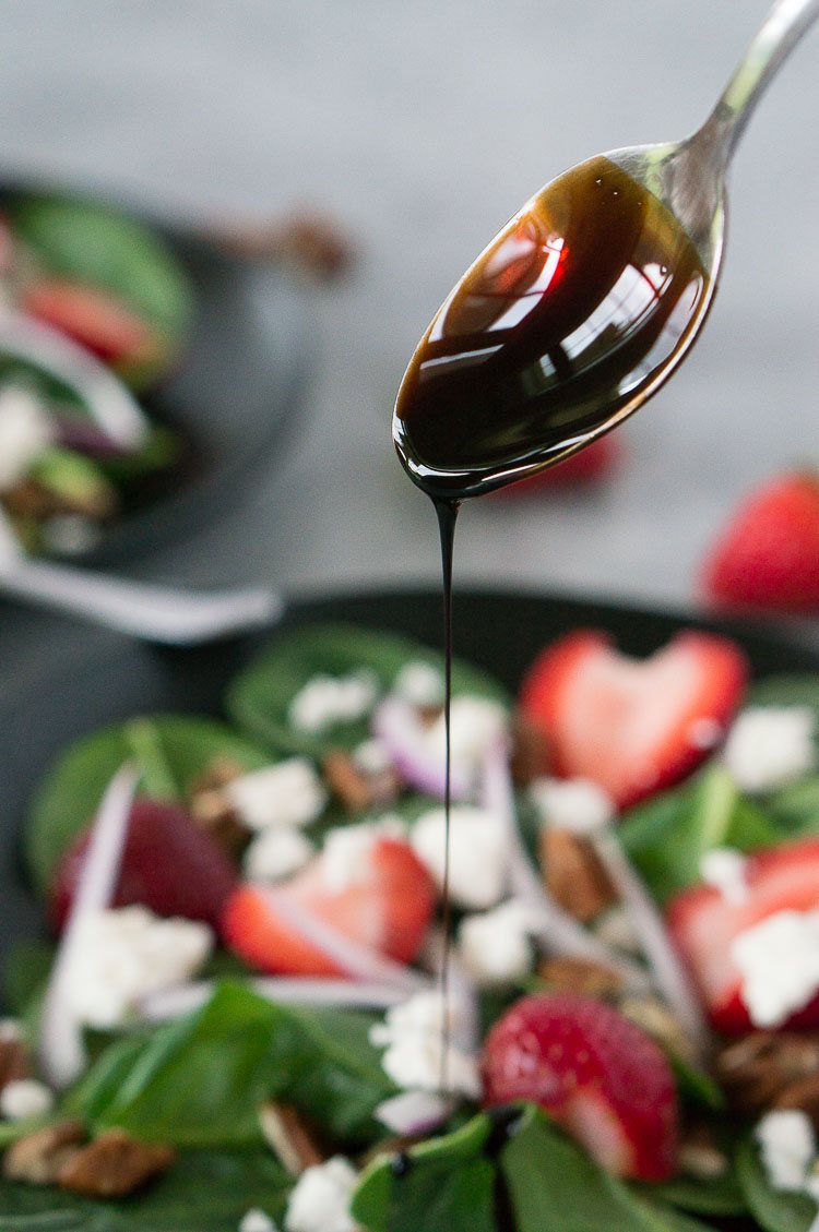strawberry spinach salad dressing