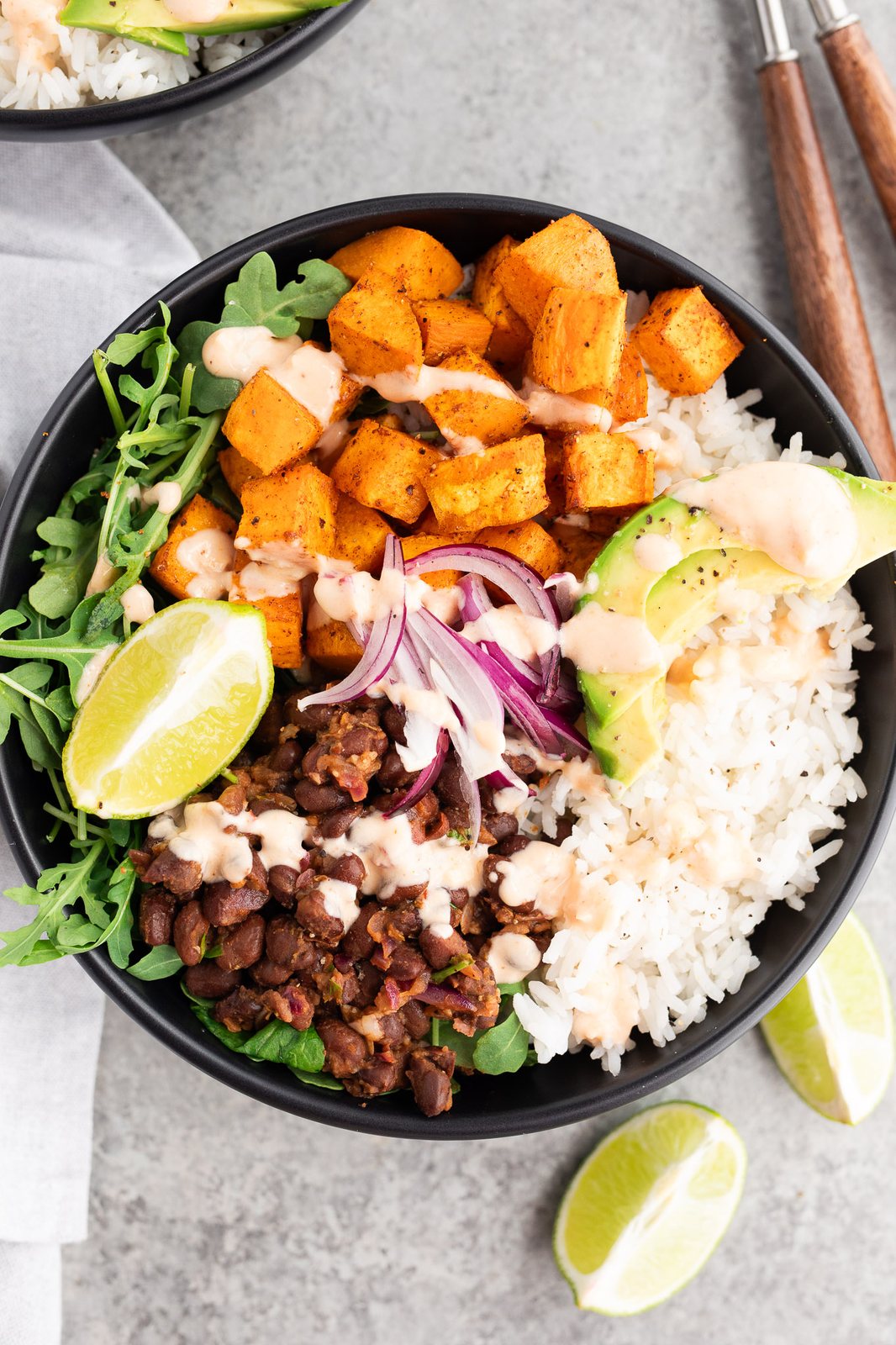 Sweet Potato Black Bean Bowls