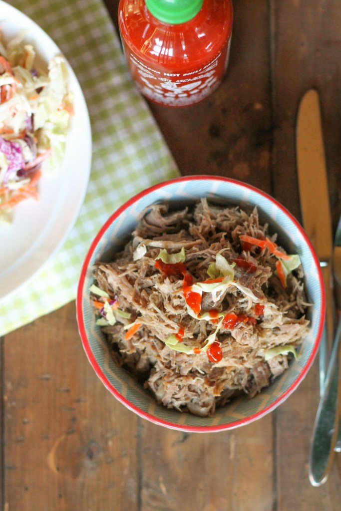 Whole30 dinner of Kalua pork