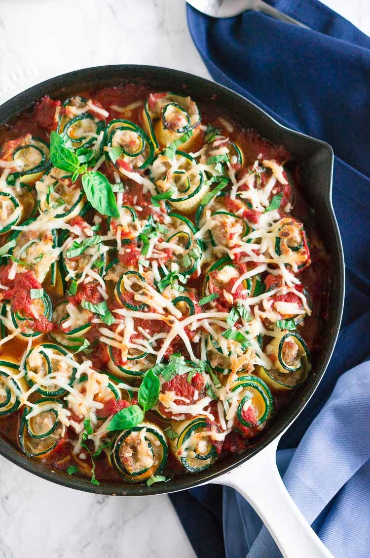 Zucchi Lasagna Roll Ups