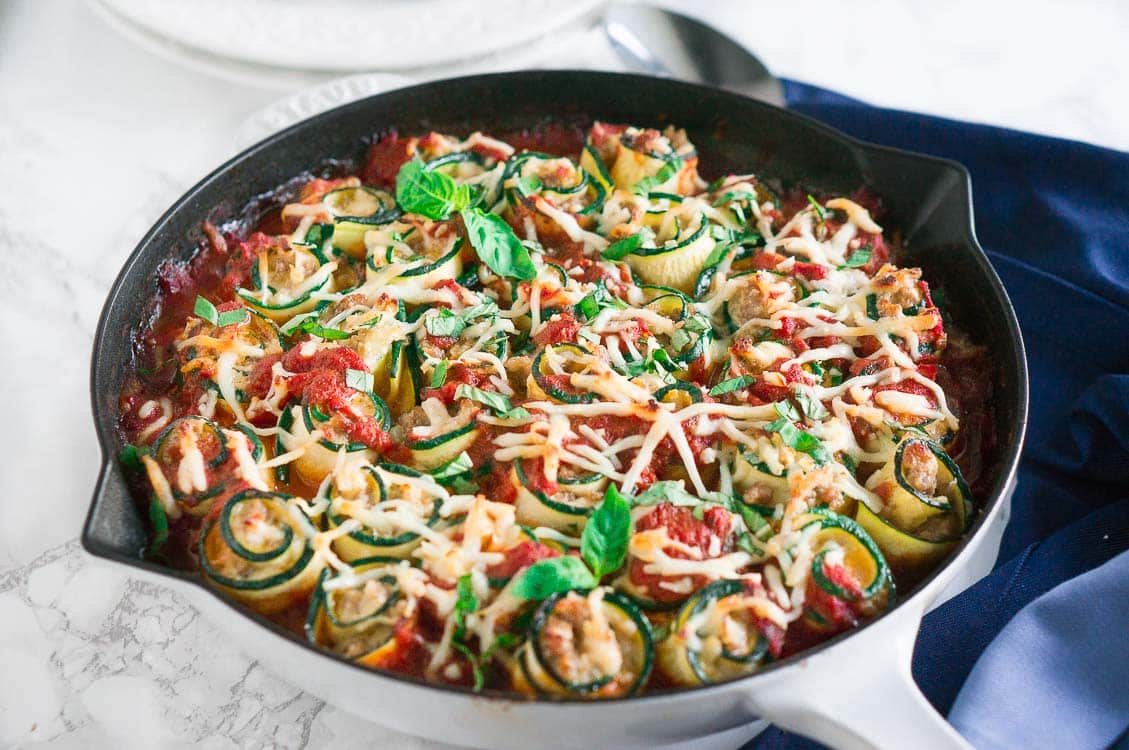 Zucchi Lasagna Roll Ups